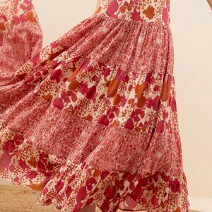 Carolina K / Apolline Tiered Maxi Skirt